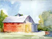 Ice House at Weir Farm by Anita Langford